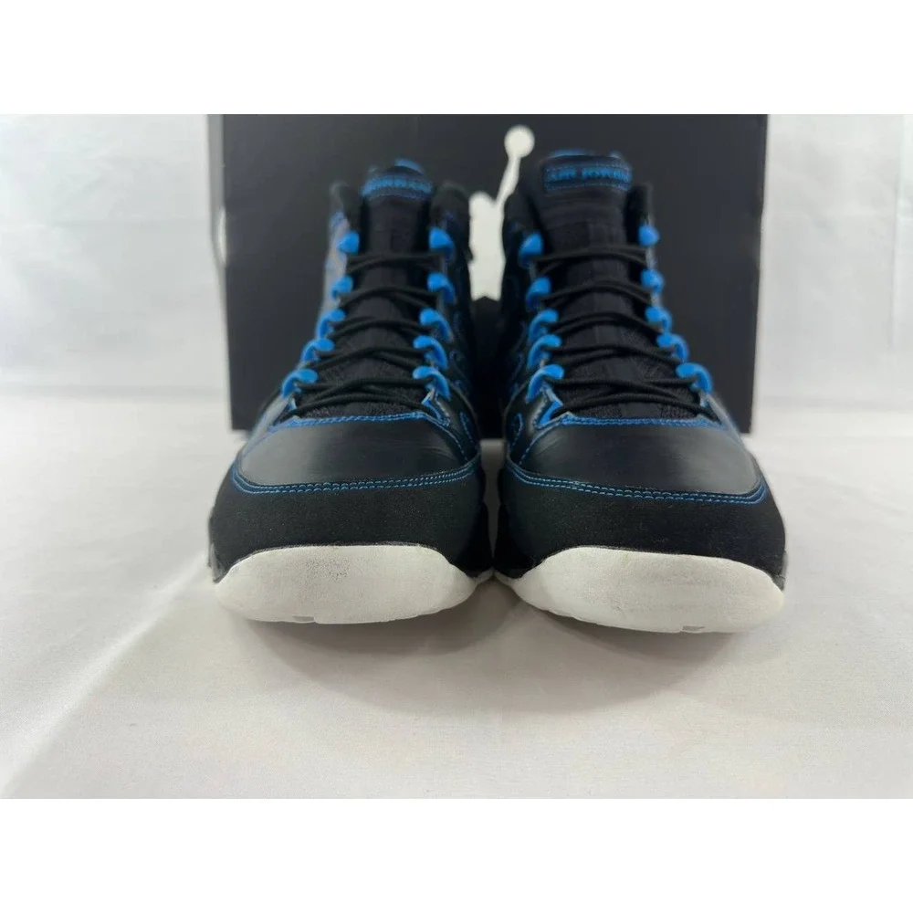 Nike Jordan 9 Retro Photo Blue Black White 2012 Shoes 302370-007 Men's Size 11